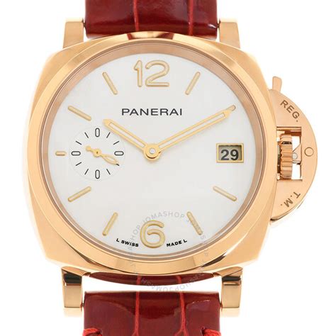 Panerai Luminor Due Goldtech Madreperla White 